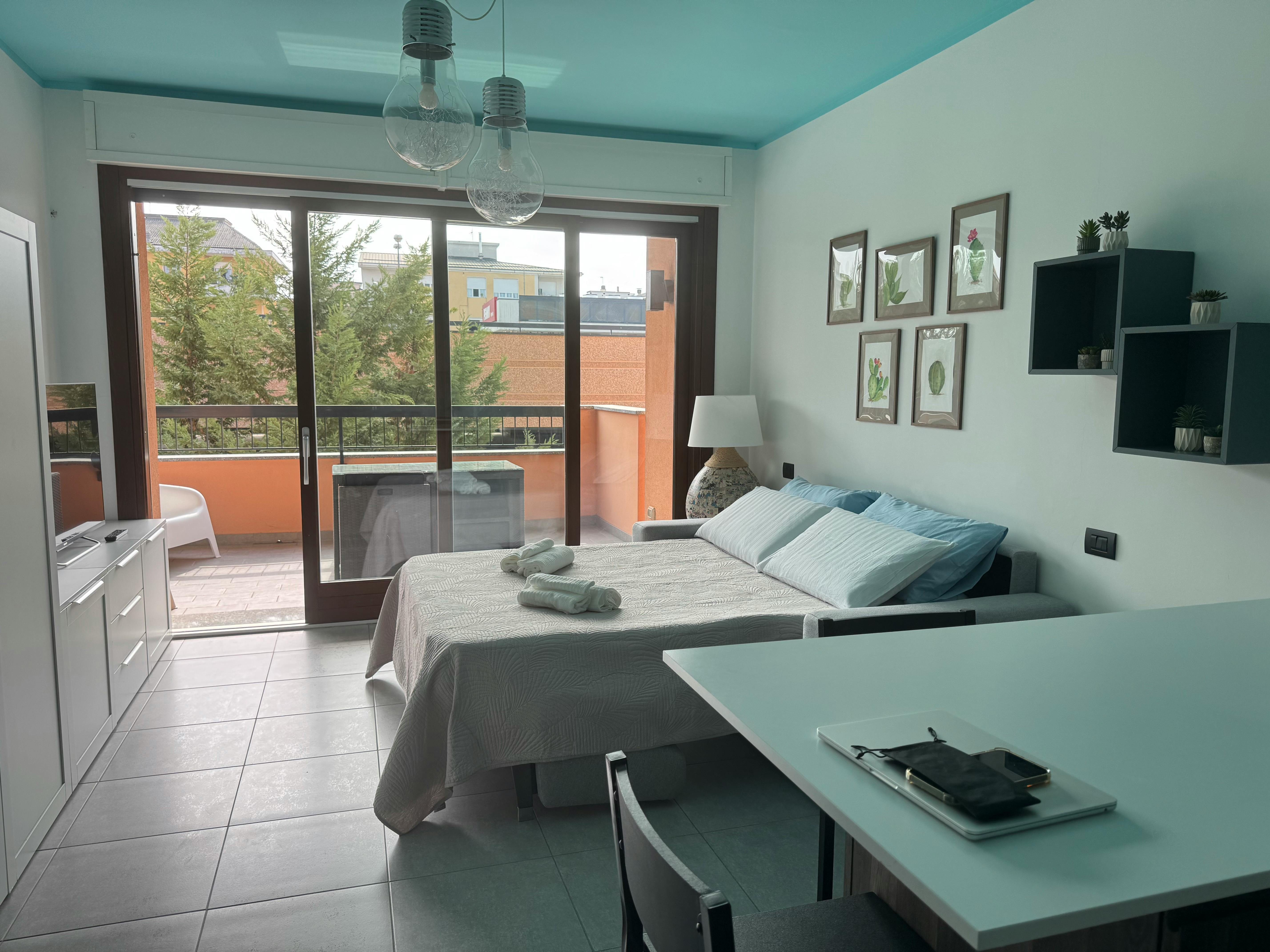 Garsonieră de închiriat pentru 108 EUR pe lună în Magenta, Via Fratelli Sanchioli
