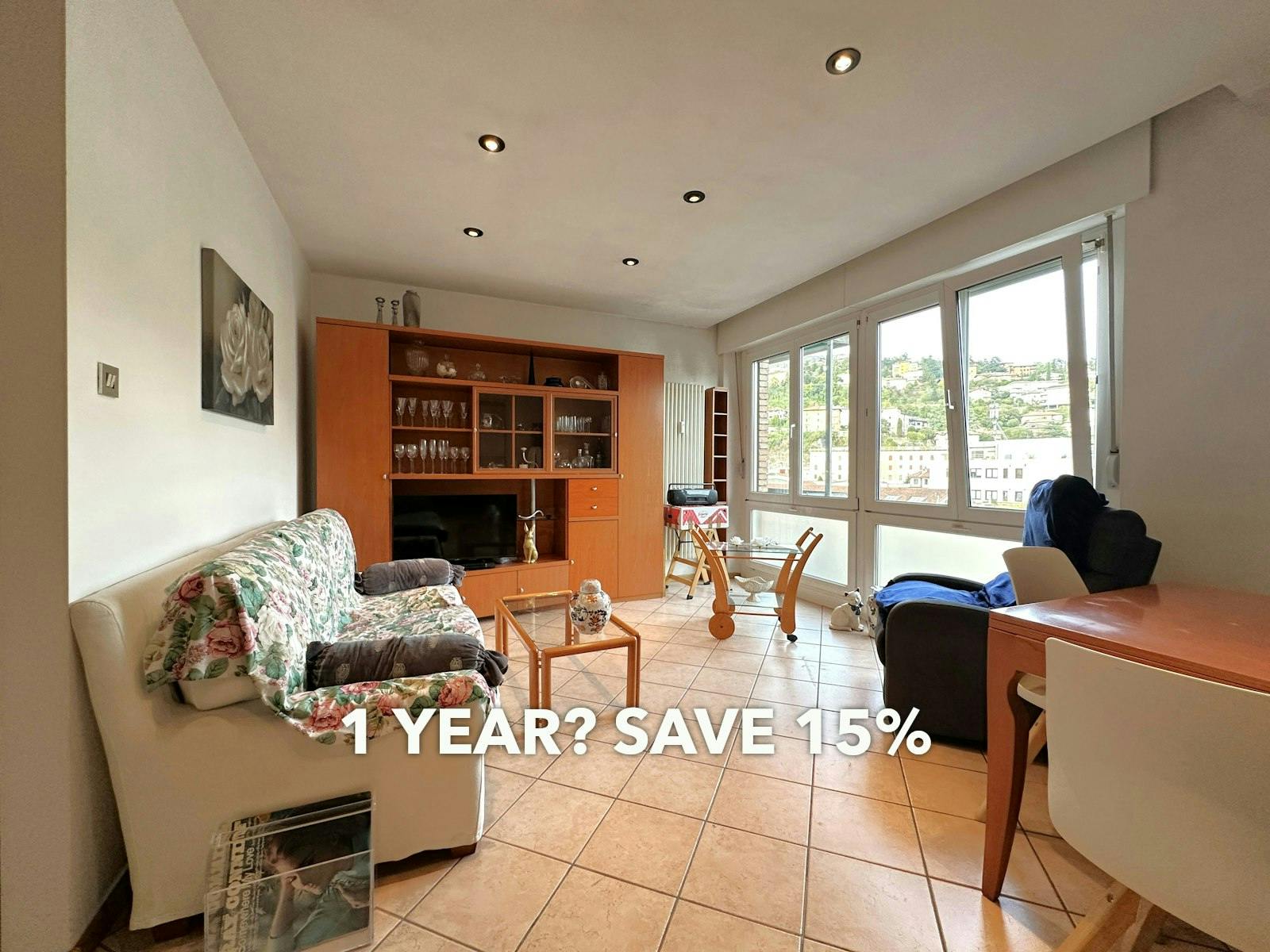 1-Bedroom Apartment in Via Antonio Stoppani, Trento (1744683) ROOM