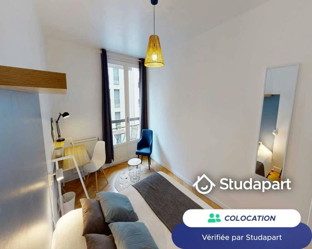 Private room for rent on Rue Baraban, Lyon - Vue 5