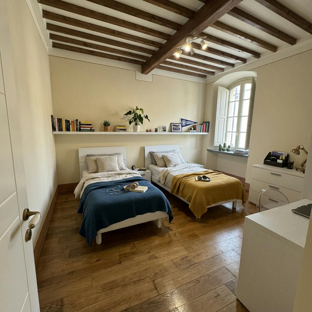 Cameră comună de închiriat pentru 490 EUR pe lună în Pisa, Via San Jacopino