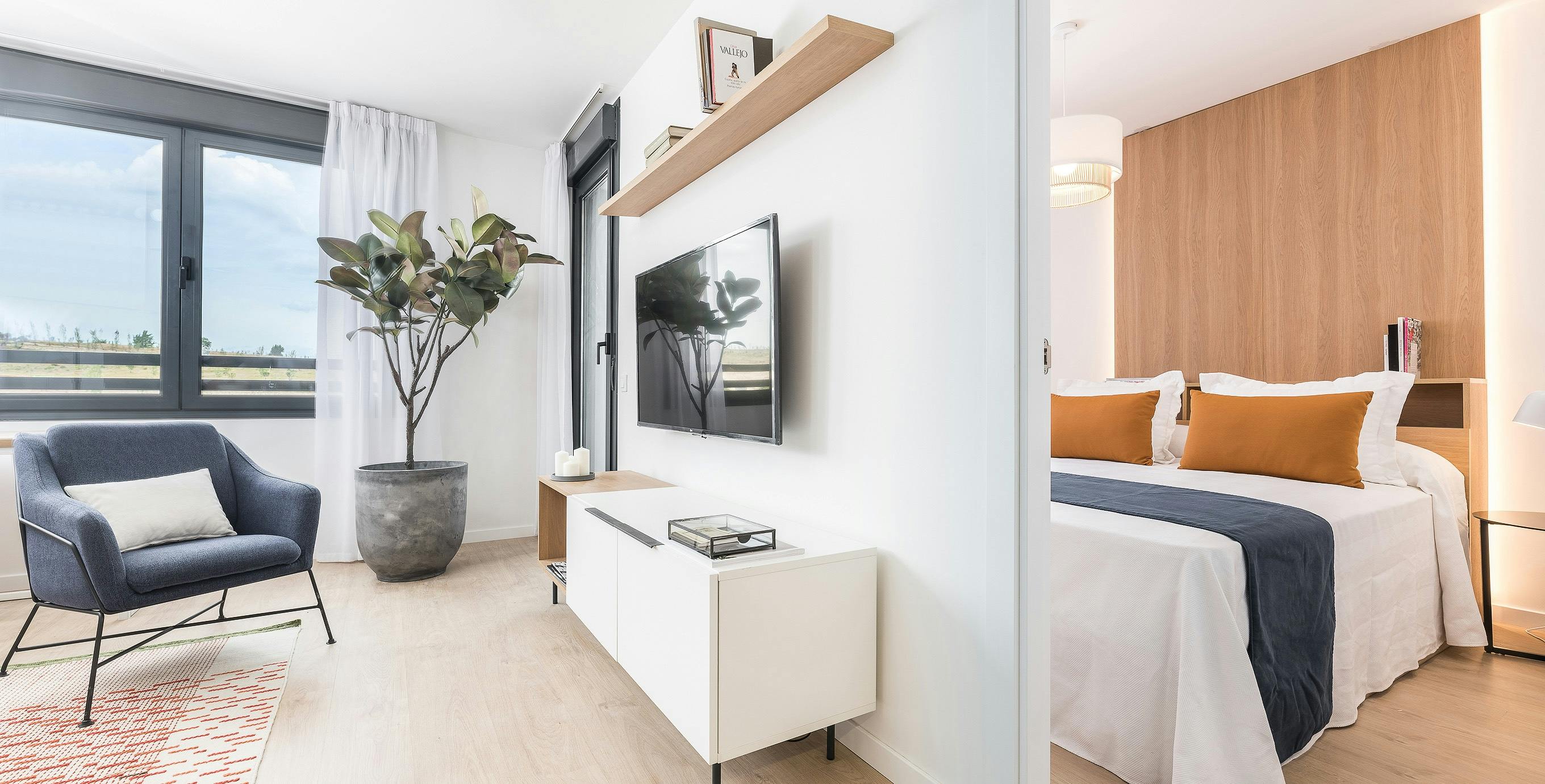1-Bedroom Apartment in Avenida de José Antonio Corrales, Madrid (1744751) ROOM 2