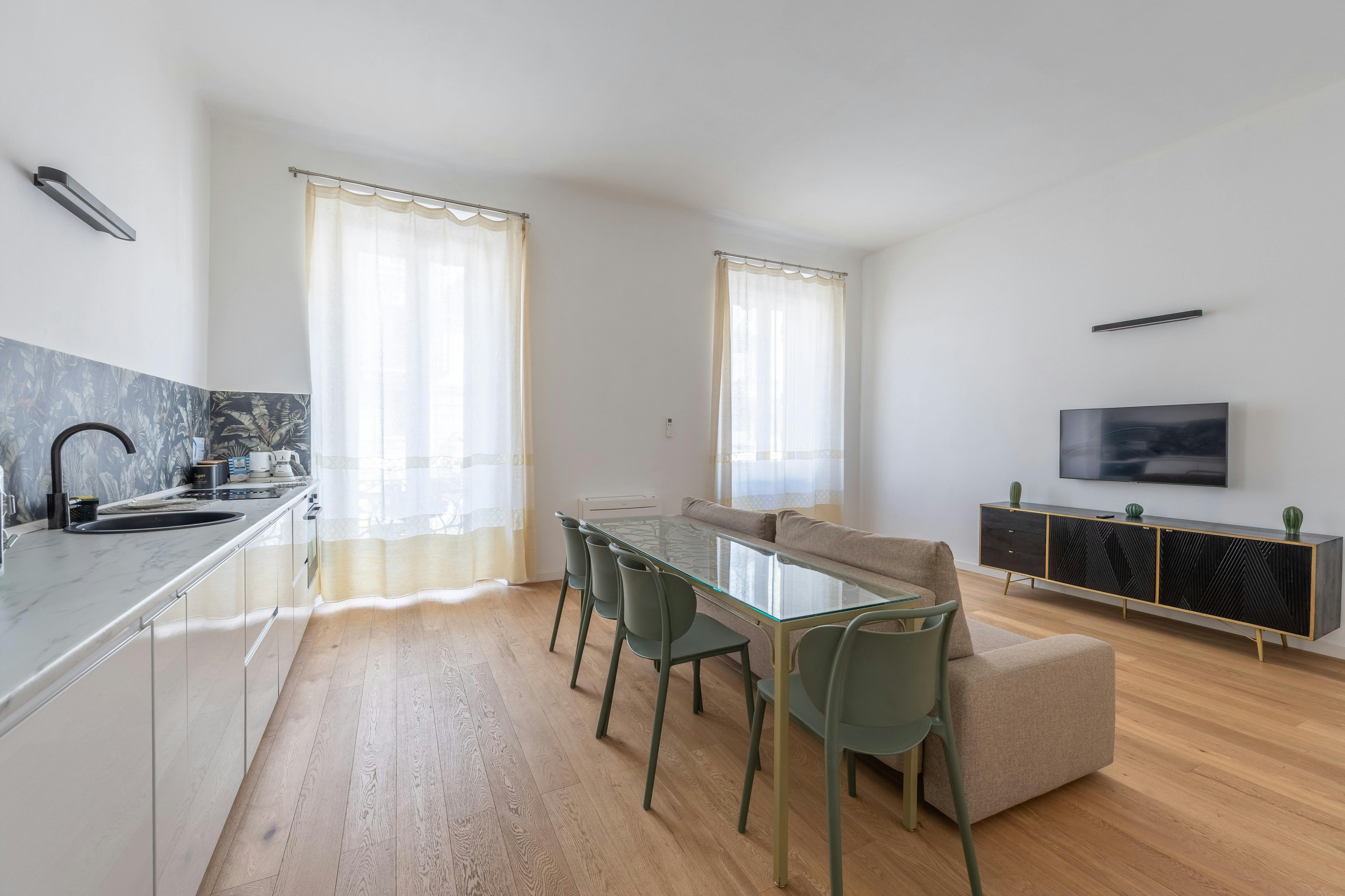 1-Bedroom Apartment in Via Vitruvio, Milan (1744884) ROOM 2