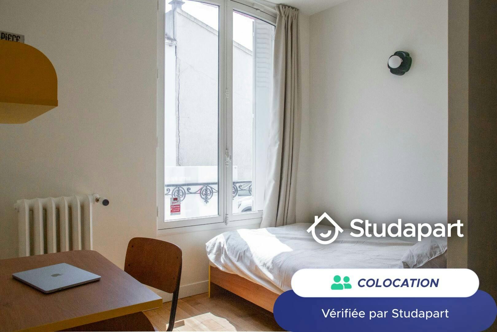 Chambre privée à louer pour 989 €/mois à Pantin, Rue François Arago
