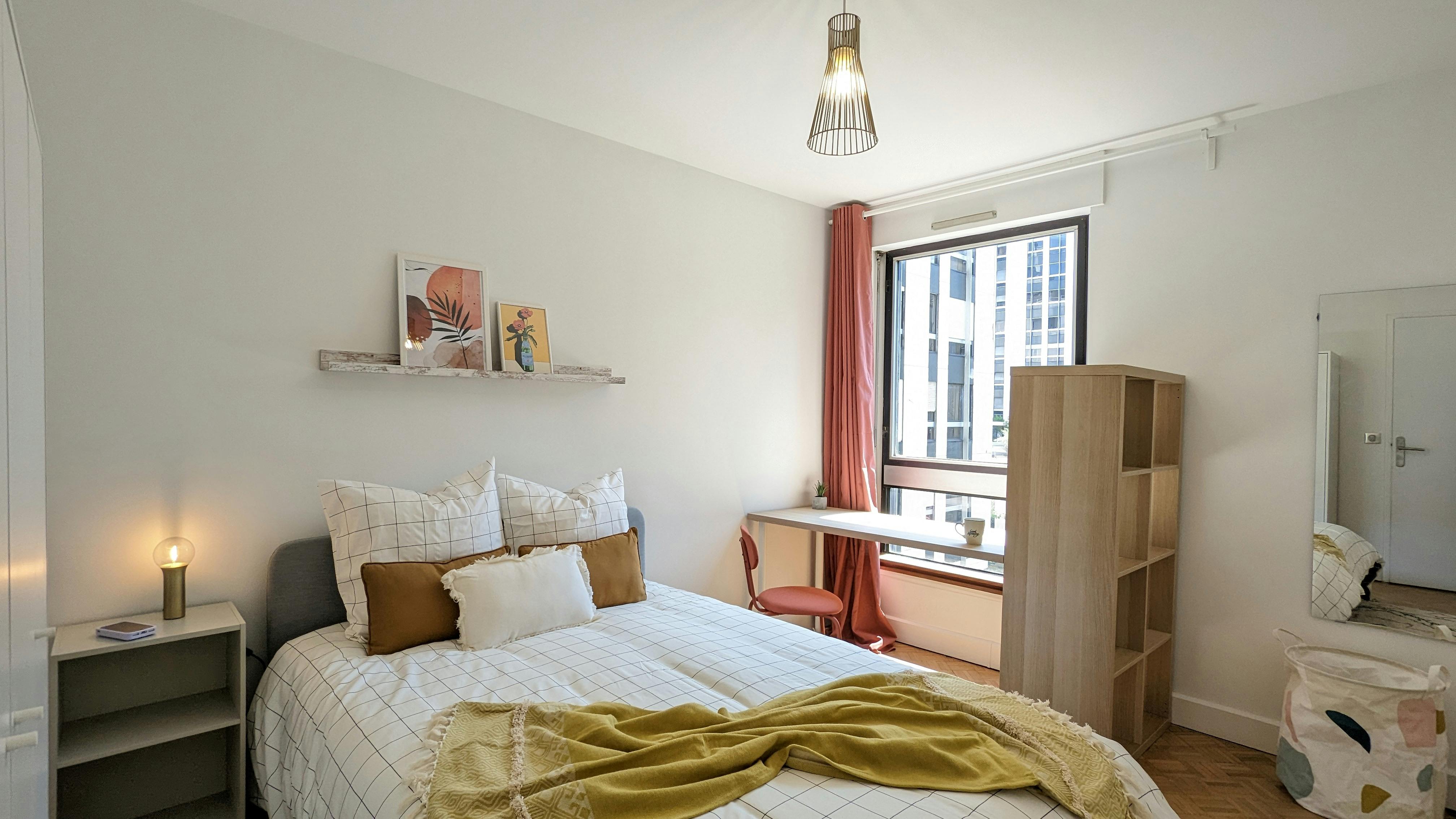Private room for rent on Rue Lecourbe, Paris