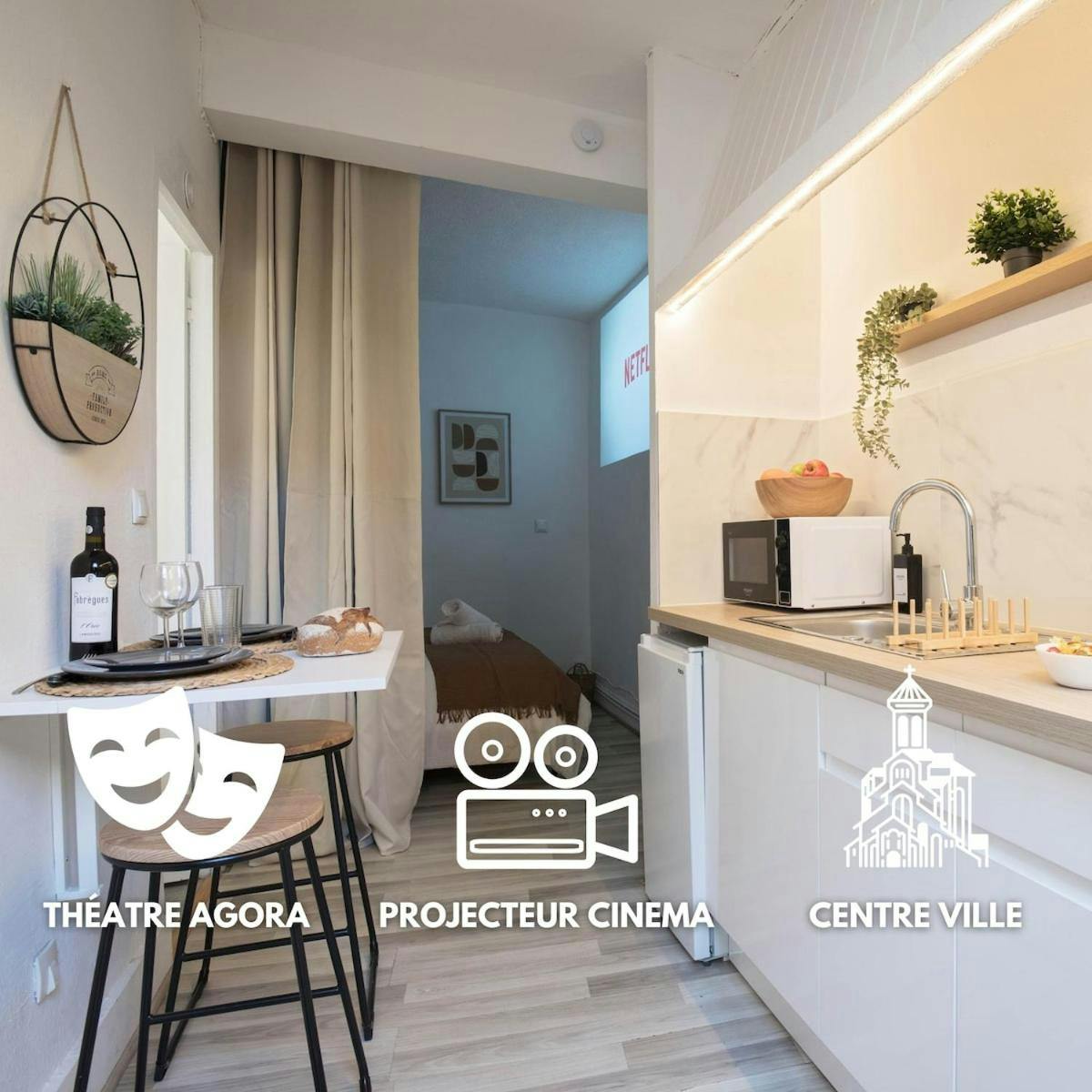 公寓 正在以 €799 的月租出租，其位于 Montpellier, Rue Sainte-Ursule