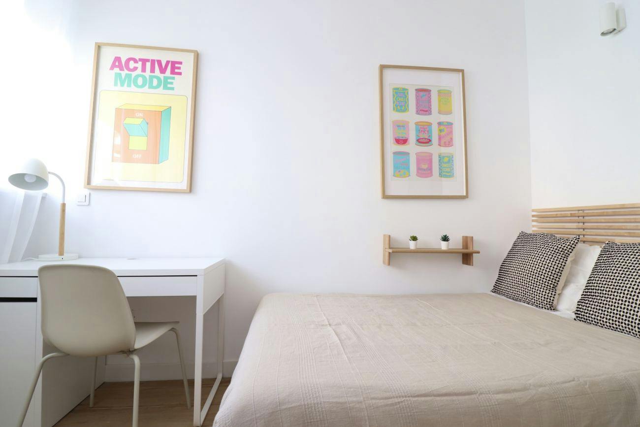 Cameră privată de închiriat pentru 725 EUR pe lună în Nice, Rue de France