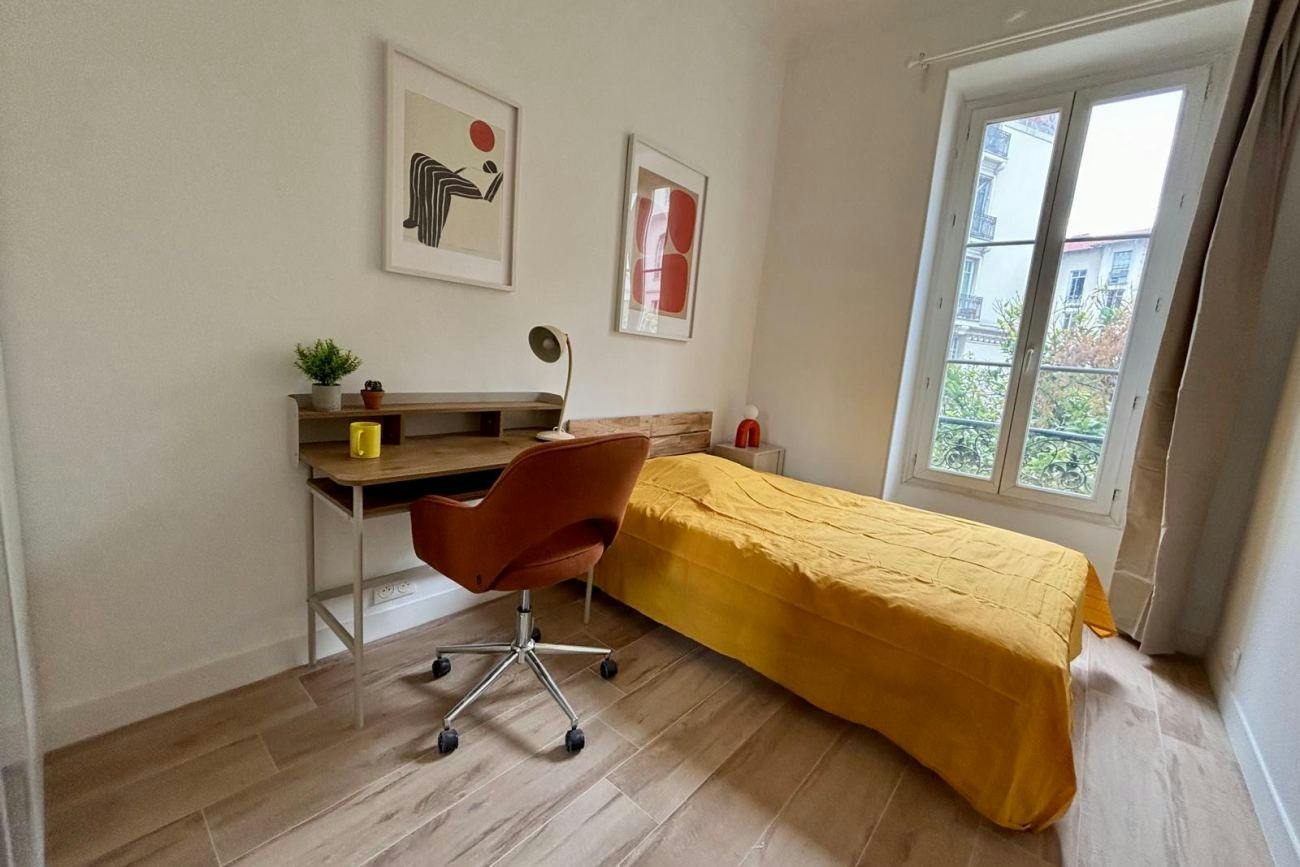 Quarto privado para alugar por € 695 por mês em Nice, Rue Châteauneuf