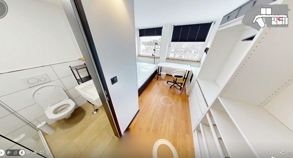 WG-Zimmer zu mieten für 800 € pro Monat in Düsseldorf, Graf-Adolf-Straße