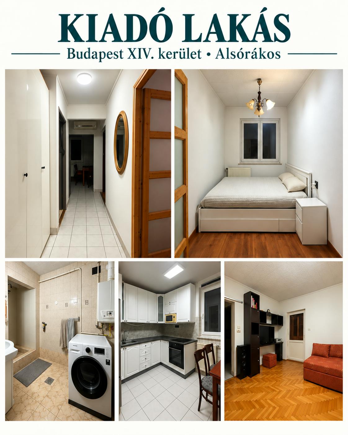 Appartamento in affitto a 733.463 HUF al mese a Budapest, Pósa Lajos utca