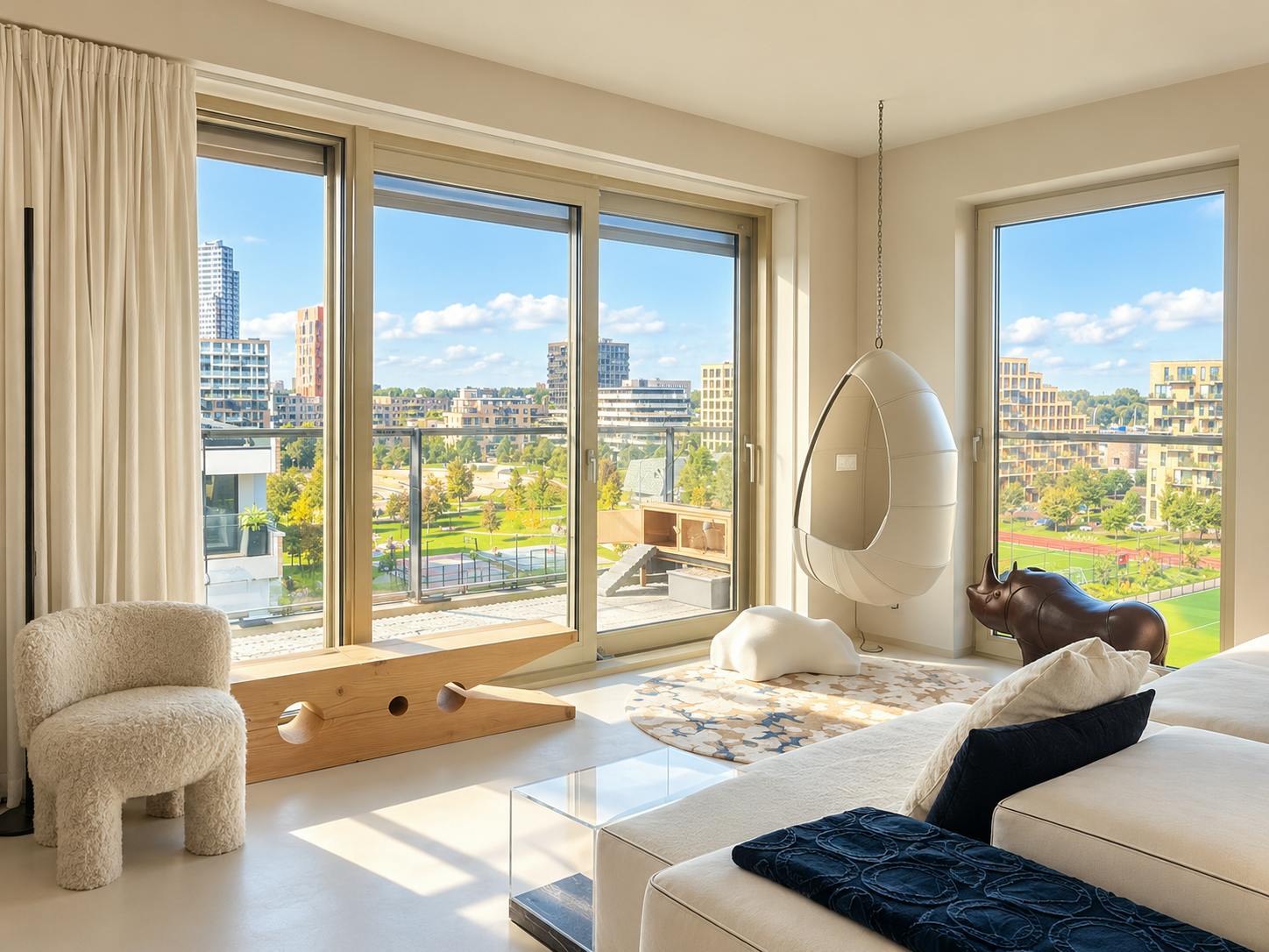 Appartement te huur voor € 5.500 per maand in Amsterdam, Eef Kamerbeekstraat