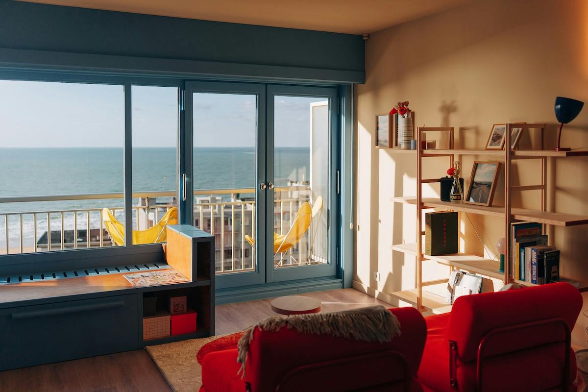 Studio à louer pour 1 150 €/mois à Ostend, Europagalerij