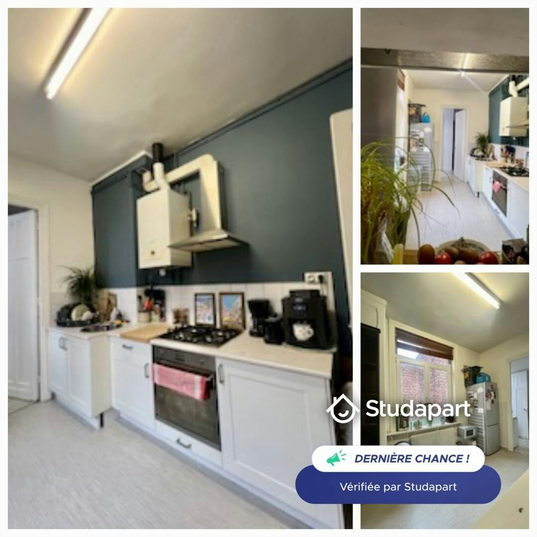 Appartement te huur voor € 795 per maand in La Madeleine, Rue de Paris