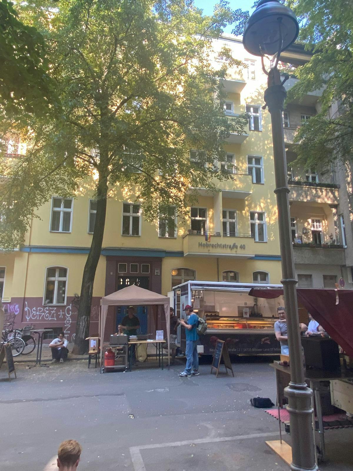 Studio for rent for €900 per month in Berlin, Hobrechtstraße