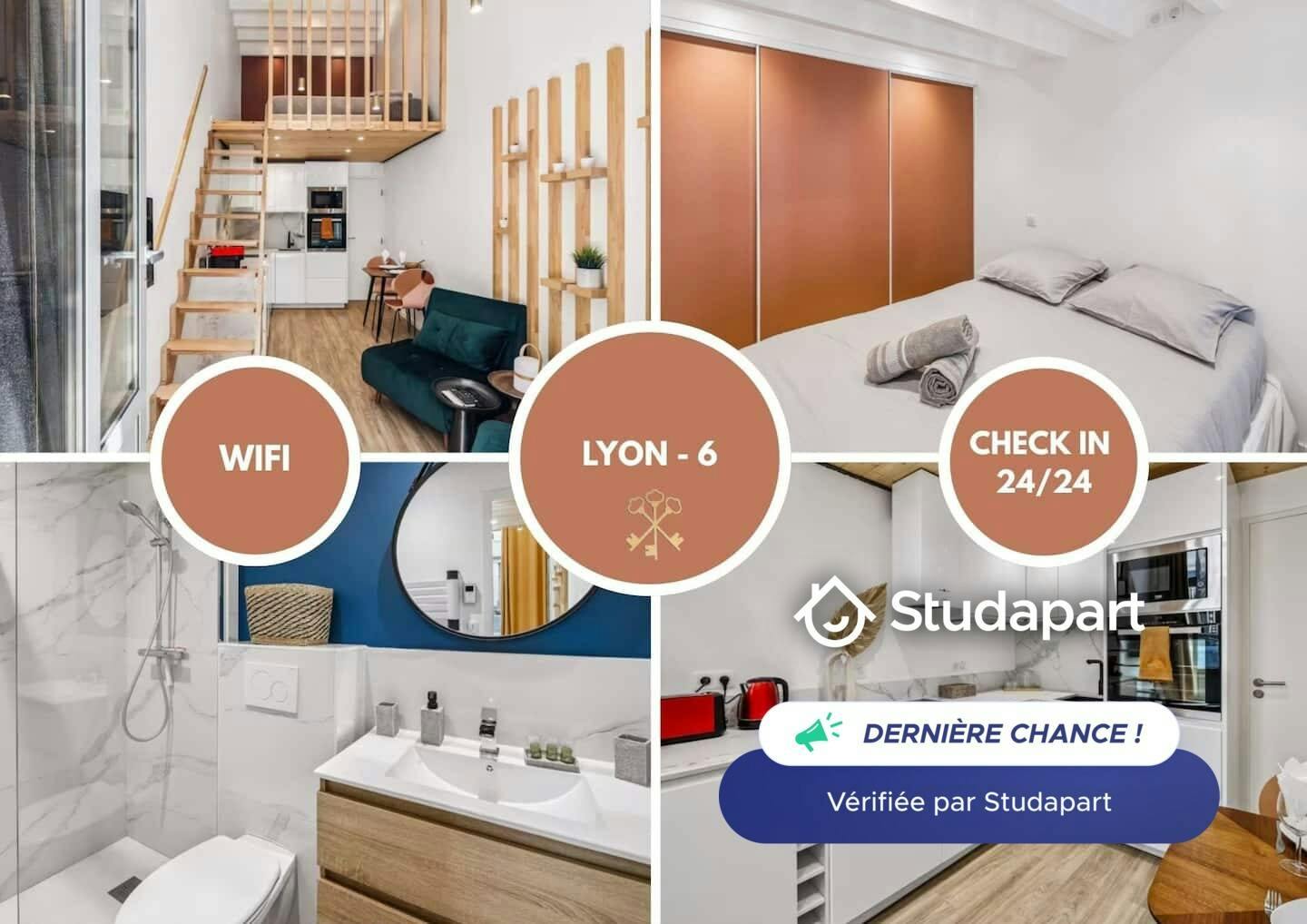 Apartment for rent on Rue Masséna, Lyon