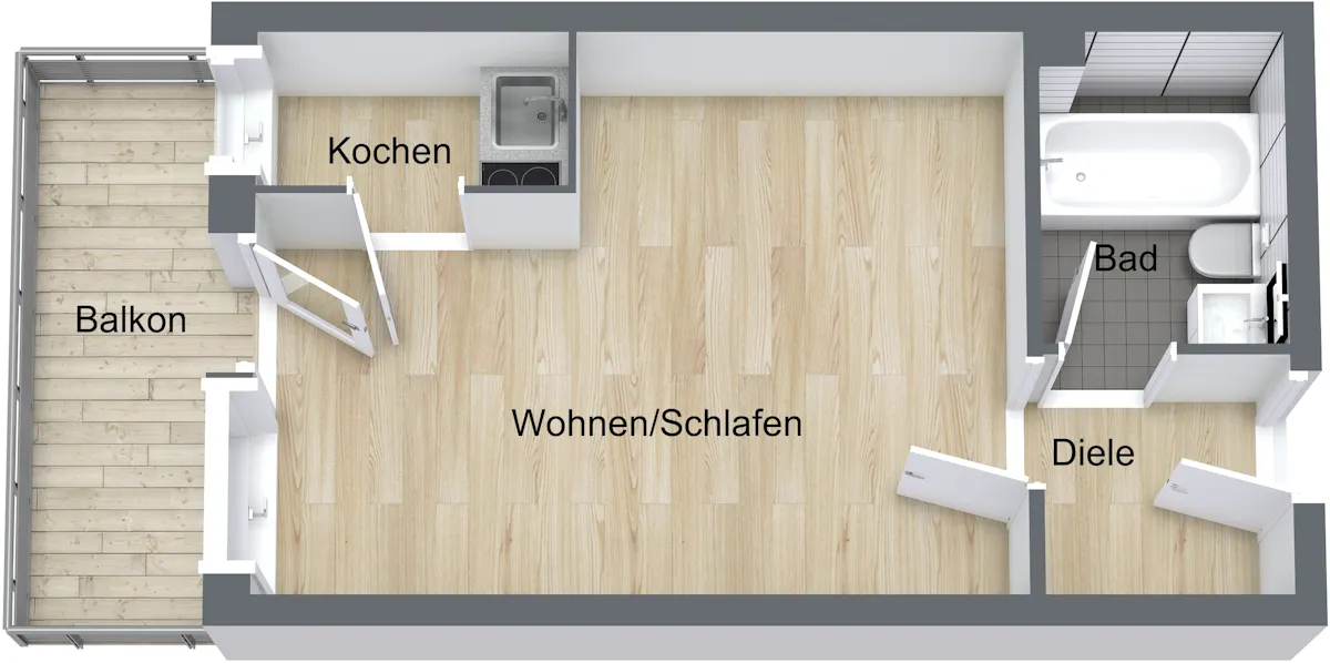 Apartment in Karwendelstraße, Munich (534463) DOCUMENTATION