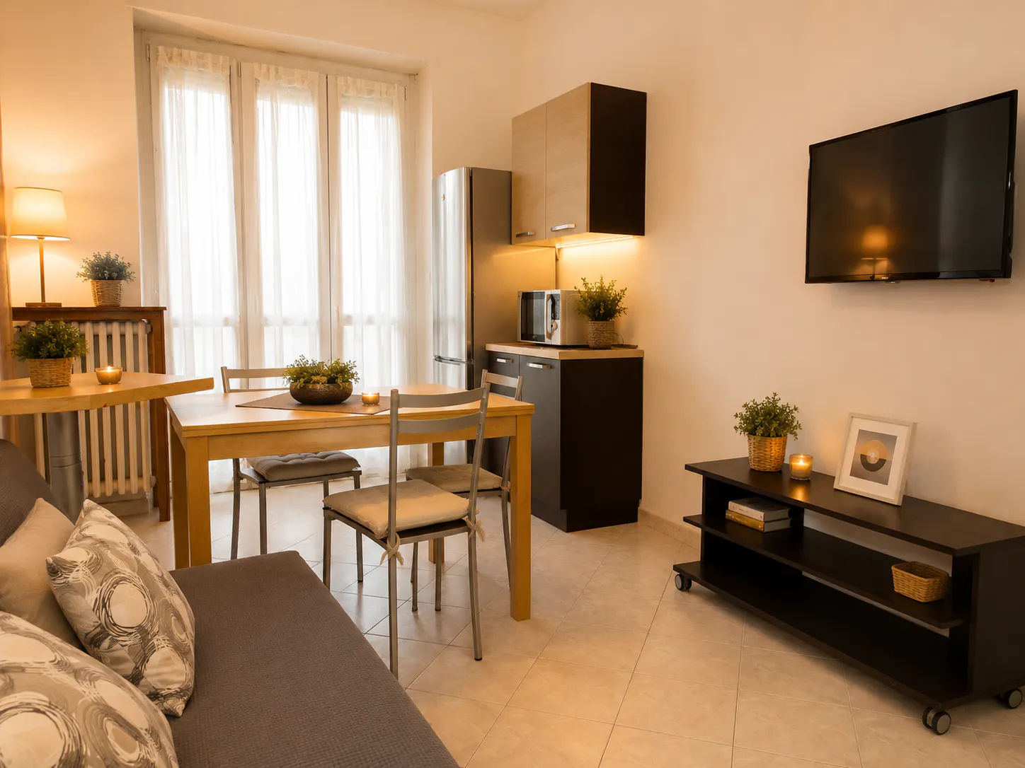 1-Bedroom Apartment in Corso Bramante, Turin (922106) ROOM 2